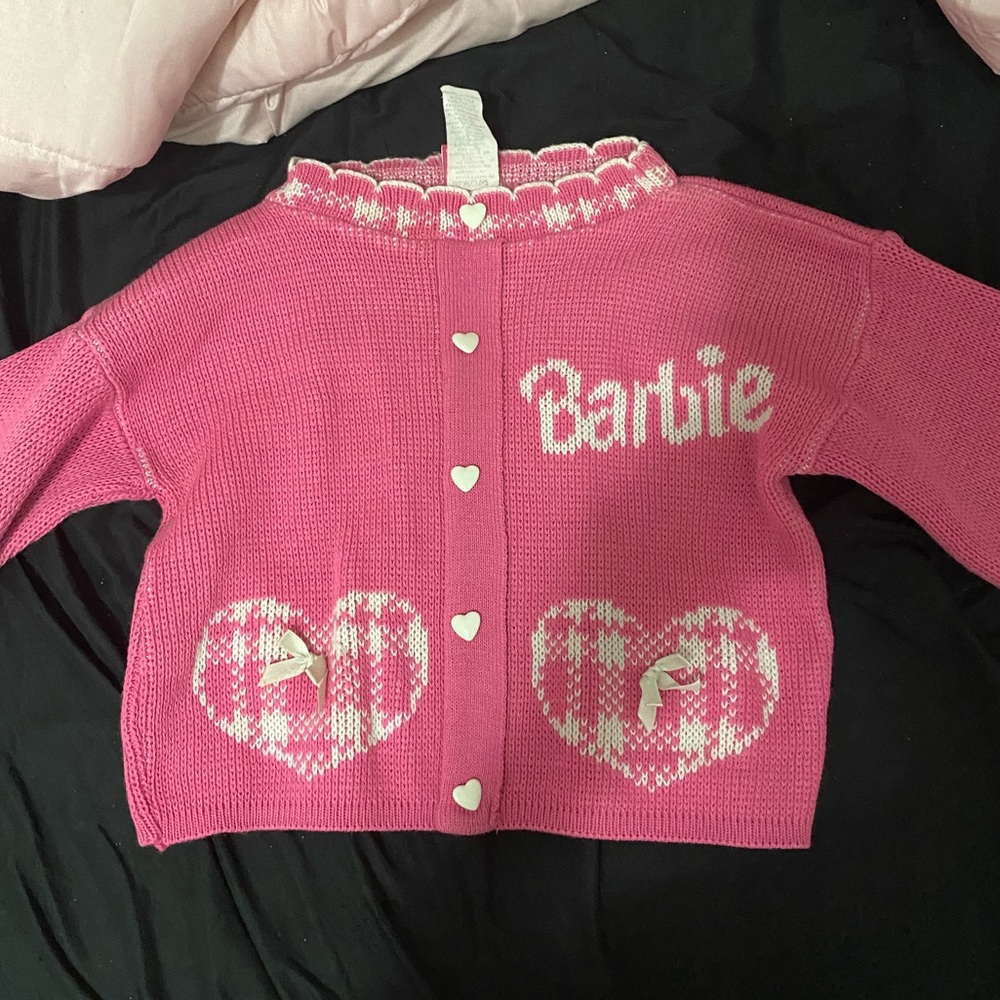Vintage barbie cropped sweater💕